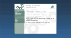 Desktop Screenshot of herbertz.de